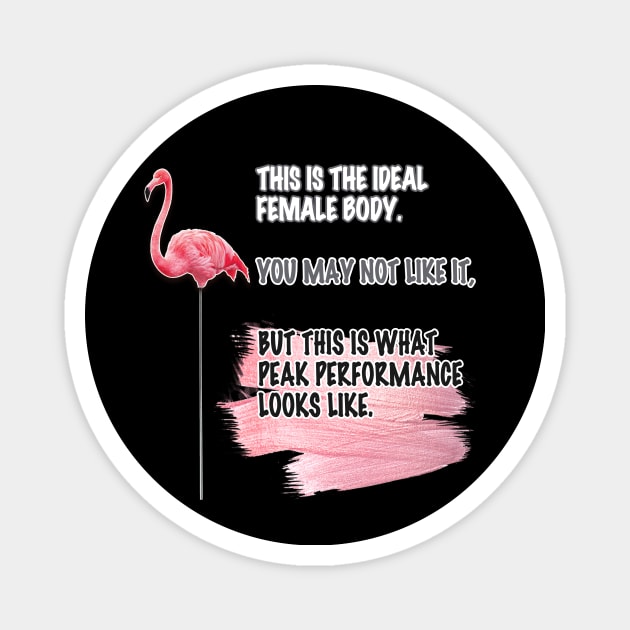 Flamingo Magnet by Fitsmart